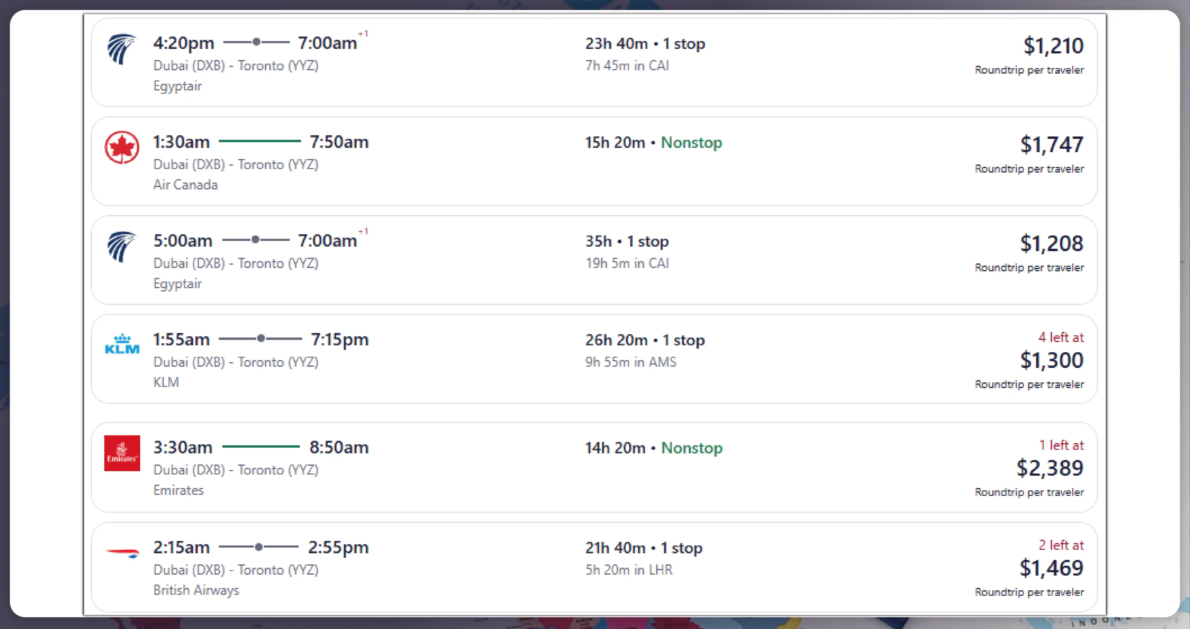 Key Insights Gained from Scraping Airline Pricing Data
